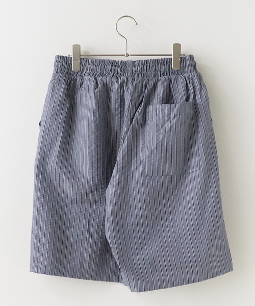 ROOPTOKYO（ループトウキョウ）の「しぼ加工 ストライプデザインハーフパンツ（その他パンツ・メンズ・ダークブルー/アイボリー・M/L）」の10枚目の写真