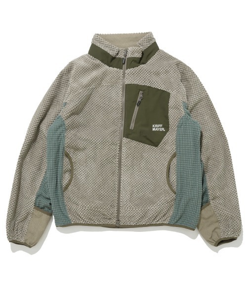 KRIFF MAYER（クリフメイヤー）の「トランスフォームフリースジャケット（その他アウター・メンズ・グレー/ブラック/ベージュ/ネイビー・MEDIUM/LARGE/X-LARGE）」の3枚目の写真