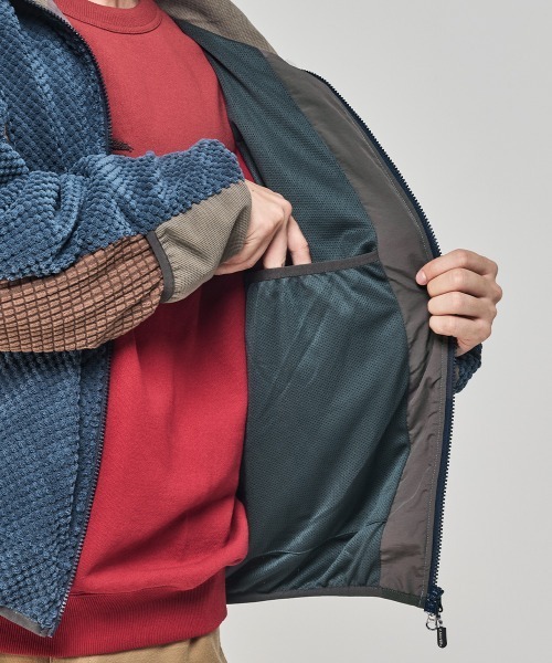 KRIFF MAYER（クリフメイヤー）の「トランスフォームフリースジャケット（その他アウター・メンズ・グレー/ブラック/ベージュ/ネイビー・MEDIUM/LARGE/X-LARGE）」の8枚目の写真