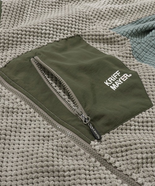 KRIFF MAYER（クリフメイヤー）の「トランスフォームフリースジャケット（その他アウター・メンズ・グレー/ブラック/ベージュ/ネイビー・MEDIUM/LARGE/X-LARGE）」の12枚目の写真