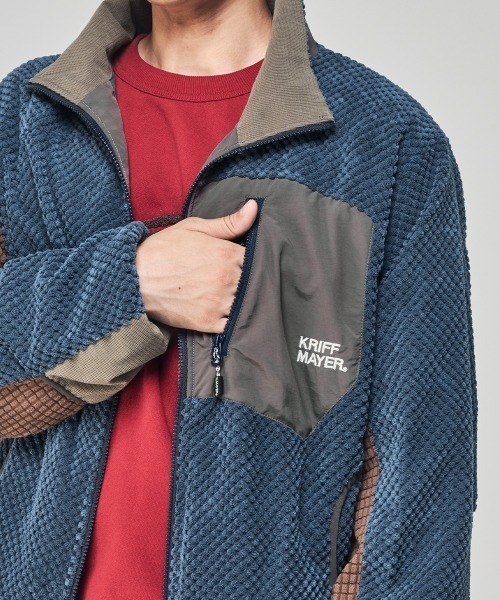 KRIFF MAYER（クリフメイヤー）の「トランスフォームフリースジャケット（その他アウター・メンズ・グレー/ブラック/ベージュ/ネイビー・MEDIUM/LARGE/X-LARGE）」の21枚目の写真
