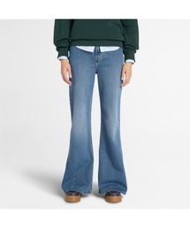 Timberland | デニム フレア パンツ レディース(デニムパンツ)