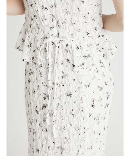 CELFORD(セルフォード)の「ピグメントフラワーワンピース CELFORD(セルフォード)の「ピグメントフラワーワンピース