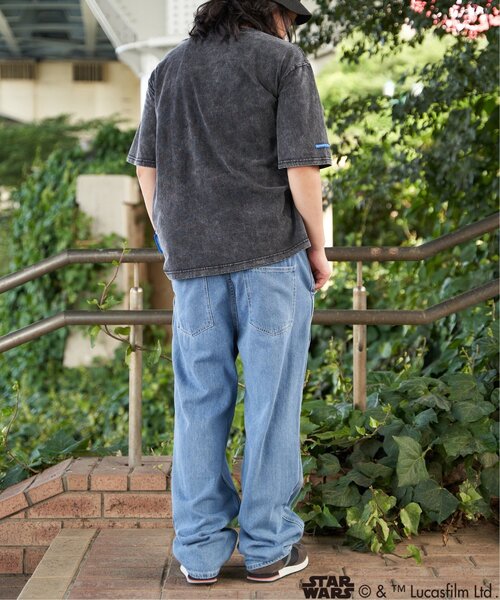 VENCEEXCHANGE（ヴァンスエクスチェンジ）の「STAR WARS スターウォーズ エピソード1 フェイスTシャツ（Tシャツ/カットソー・メンズ・ブラック/ダークグレー/その他1/その他2・L/LL/M）」の20枚目の写真