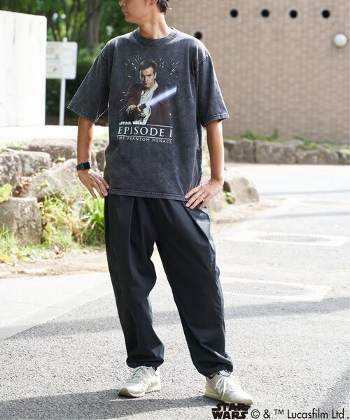 VENCEEXCHANGE（ヴァンスエクスチェンジ）の「STAR WARS スターウォーズ エピソード1 フェイスTシャツ（Tシャツ/カットソー・メンズ・ブラック/ダークグレー/その他1/その他2・L/LL/M）」の22枚目の写真