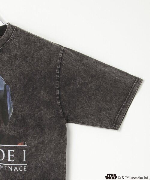 VENCEEXCHANGE（ヴァンスエクスチェンジ）の「STAR WARS スターウォーズ エピソード1 フェイスTシャツ（Tシャツ/カットソー・メンズ・ブラック/ダークグレー/その他1/その他2・L/LL/M）」の8枚目の写真