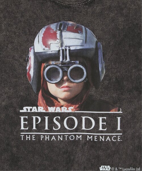 VENCEEXCHANGE（ヴァンスエクスチェンジ）の「STAR WARS スターウォーズ エピソード1 フェイスTシャツ（Tシャツ/カットソー・メンズ・ブラック/ダークグレー/その他1/その他2・L/LL/M）」の11枚目の写真