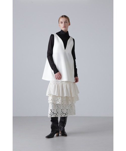 ADOREのレーススカート 新品☆ セール】ミックスフラワーレーススカート（スカート）｜ADORE