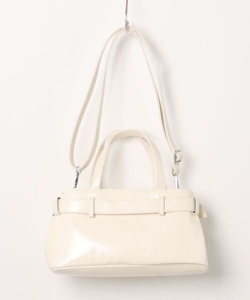 frunco(フランコ)の「ベルト合皮BAG(ハンドバッグ・レディース・ホワイト/ピンク/レッド/ブラック・FREE)」の11枚目の写真