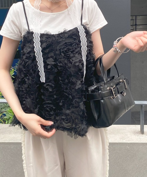 frunco(フランコ)の「ベルト合皮BAG(ハンドバッグ・レディース・ホワイト/ピンク/レッド/ブラック・FREE)」の16枚目の写真