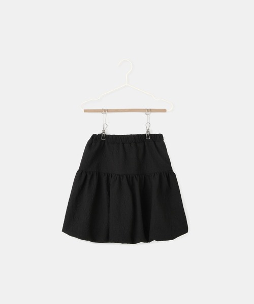 ROPE' PICNIC(ロペピクニック)の「【KIDS/キッズ】インパンツ付きバルーンミニスカート(スカート・キッズ・ブラック/キナリ・L/M/S)」の8枚目の写真