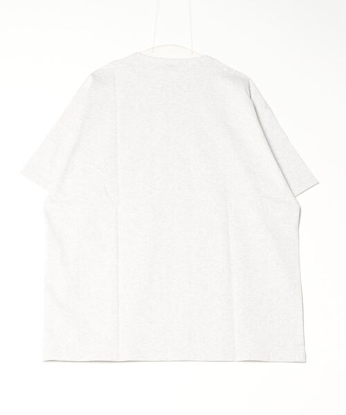DOUBLE STEAL(ダブルスティール)の「ヘビーウェイトオーバーサイズTシャツ(Tシャツ/カットソー・メンズ・ホワイト/アッシュグレー・FREE)」の16枚目の写真