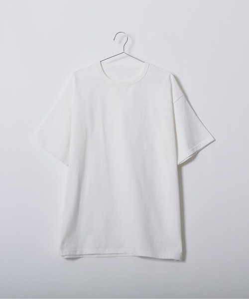 DOUBLE STEAL(ダブルスティール)の「ヘビーウェイトオーバーサイズTシャツ(Tシャツ/カットソー・メンズ・ホワイト/アッシュグレー・FREE)」の11枚目の写真