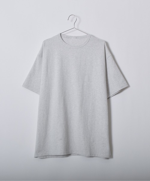 DOUBLE STEAL(ダブルスティール)の「ヘビーウェイトオーバーサイズTシャツ(Tシャツ/カットソー・メンズ・ホワイト/アッシュグレー・FREE)」の12枚目の写真