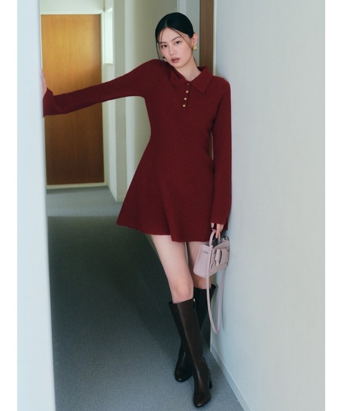 FRAY I.D(フレイアイディー)の「ラウンドトゥロングブーツ(ブーツ・レディース・ブラウン/ブラック・36/37/38)」の20枚目の写真