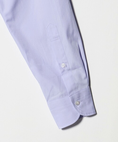 UNITED ARROWS(ユナイテッドアローズ)の「THOMAS MAISON/トーマスメイソン オーガニックコットン ブロード タブカラーシャツ(ビジネスシャツ・メンズ・ライラック・38cm/39cm/40cm/41cm)」の5枚目の写真