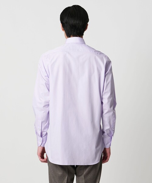 UNITED ARROWS(ユナイテッドアローズ)の「THOMAS MAISON/トーマスメイソン オーガニックコットン ブロード タブカラーシャツ(ビジネスシャツ・メンズ・ライラック・38cm/39cm/40cm/41cm)」の14枚目の写真