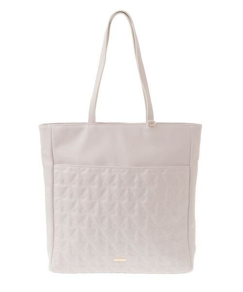 Maison de FLEUR(メゾンドフルール)の「リボンキルティングキャリーオントート(トートバッグ・レディース・ブラック/ライトピンク・FREE)」の22枚目の写真