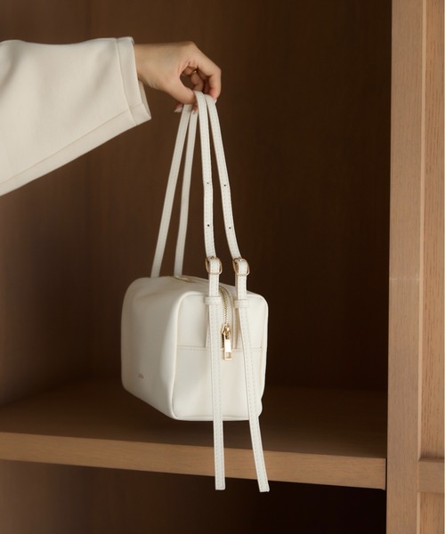 ダブルベルトボストンバッグ【No.8】（ショルダーバッグ）｜nunela