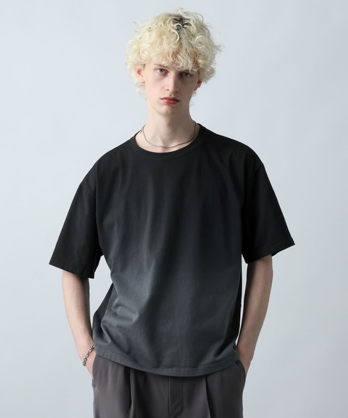 HARE（ハレ）の「グラデーションプリントカット(HARE)（Tシャツ/カットソー・メンズ・ブラック/ブラウン・FREE）」の2枚目の写真