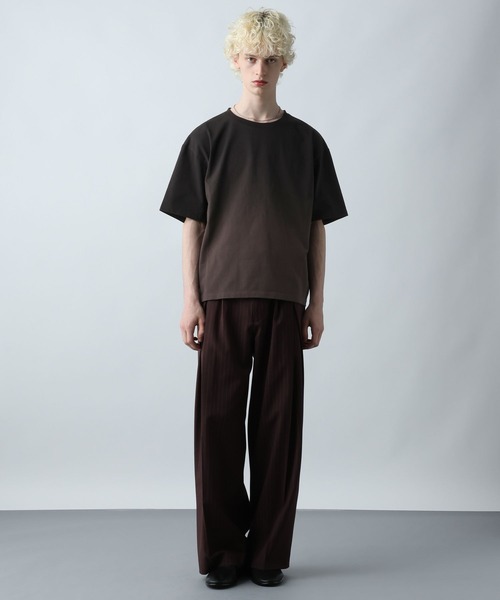 HARE（ハレ）の「グラデーションプリントカット(HARE)（Tシャツ/カットソー・メンズ・ブラック/ブラウン・FREE）」の5枚目の写真