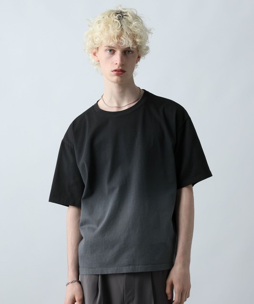 HARE（ハレ）の「グラデーションプリントカット(HARE)（Tシャツ/カットソー・メンズ・ブラック/ブラウン・FREE）」の7枚目の写真