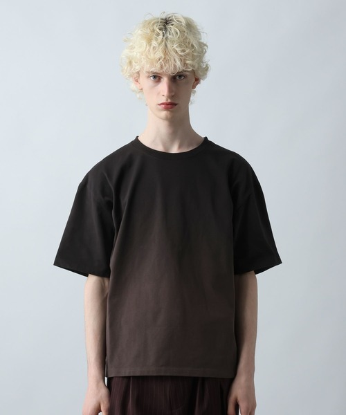 HARE（ハレ）の「グラデーションプリントカット(HARE)（Tシャツ/カットソー・メンズ・ブラック/ブラウン・FREE）」の9枚目の写真