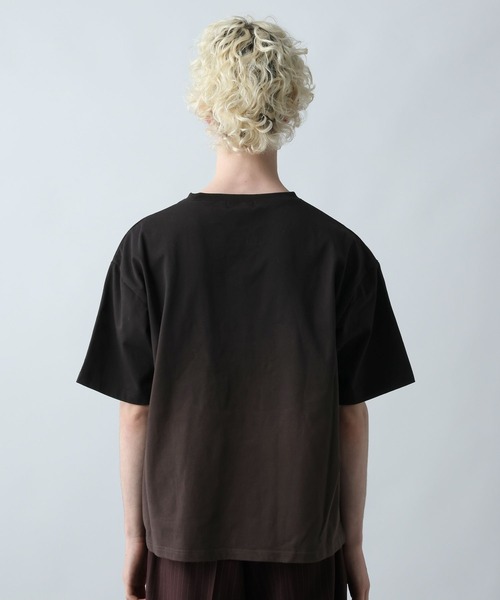 HARE（ハレ）の「グラデーションプリントカット(HARE)（Tシャツ/カットソー・メンズ・ブラック/ブラウン・FREE）」の11枚目の写真