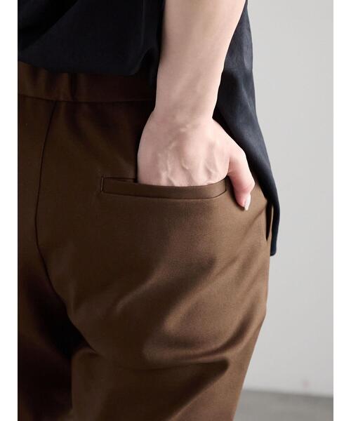 Te chichi（テチチ）の「サイドスリットストレッチカプリパンツ（その他パンツ・レディース・ブラウン/ブラック・F）」の14枚目の写真