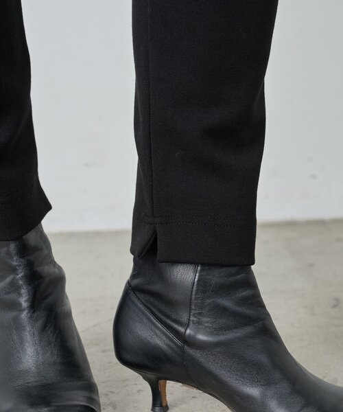 BEARDSLEY（ビアズリー）の「《15 quinze》綿ポリポンチテーパードパンツ（その他パンツ・レディース・ブラック・FREE）」の8枚目の写真