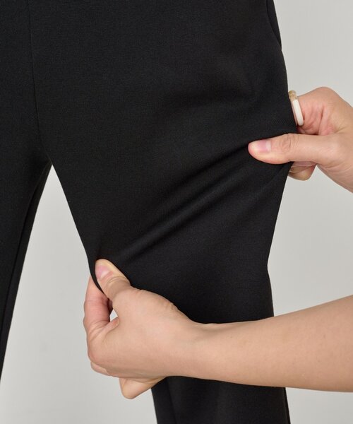 BEARDSLEY（ビアズリー）の「《15 quinze》綿ポリポンチテーパードパンツ（その他パンツ・レディース・ブラック・FREE）」の22枚目の写真