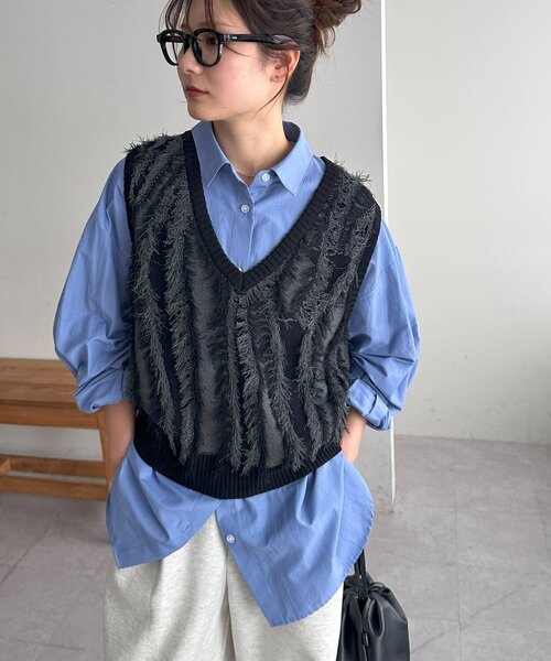 新品 prince プリンス ベスト ニット⭐︎ FREAK'S STORE（フリークスストア）の「prince/プリンス prince ミニ