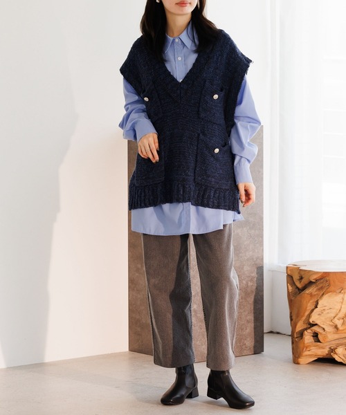 HIMIKO（ヒミコ）の「【HIMIKO】【撥水】ストレッチブーツ/650407（ブーツ・レディース・アイボリー/ブラック・23.5cm/23.0cm/22.5cm/22.0cm/21.5cm/26.5cm/26.0cm/25.5cm/25.0cm/24.5cm/24.0cm）」の22枚目の写真