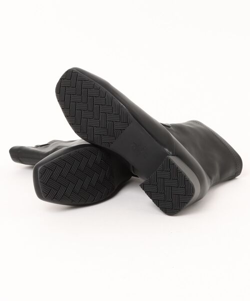 HIMIKO（ヒミコ）の「【HIMIKO】【撥水】ストレッチブーツ/650407（ブーツ・レディース・アイボリー/ブラック・23.5cm/23.0cm/22.5cm/22.0cm/21.5cm/26.5cm/26.0cm/25.5cm/25.0cm/24.5cm/24.0cm）」の16枚目の写真