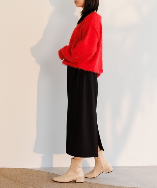 HIMIKO（ヒミコ）の「【HIMIKO】【撥水】ストレッチブーツ/650407（ブーツ・レディース・アイボリー/ブラック・23.5cm/23.0cm/22.5cm/22.0cm/21.5cm/26.5cm/26.0cm/25.5cm/25.0cm/24.5cm/24.0cm）」の13枚目の写真