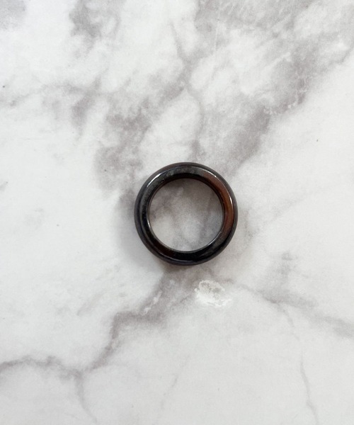yu-ka(ユーカ)の「YU-KA:マーブルカラーレジンリング marble color resin ring(リング・レディース・ブルー/ゴールド/ライトグリーン/クリア/レッド系その他/グリーン/ブラウン/グレー/ホワイト/ブラック/ピンク/ライトピンク・FREE)」の22枚目の写真