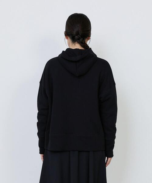 LOISIR（ロワズィール）の「度詰め裏毛ジップフーディ（パーカー・レディース・ブラック/ピンク/アイボリー・FREE）」の22枚目の写真