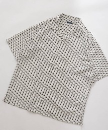 ITEMS URBANRESEARCH（アイテムズ アーバンリサーチ）の「ジオメトリックプリントオープンカラーシャツA（シャツ/ブラウス）」