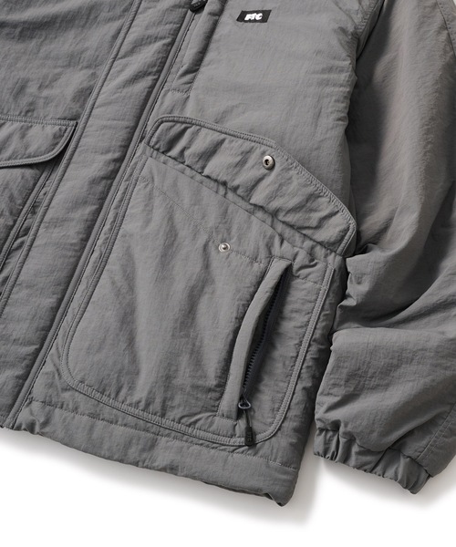 FTC(エフティーシー)の「SUPPLEX NYLON UTILITY JACKET(ナイロンジャケット・メンズ・カーキ/ブラック/チャコール・LARGE/MEDIUM/SMALL/X-LARGE)」の9枚目の写真