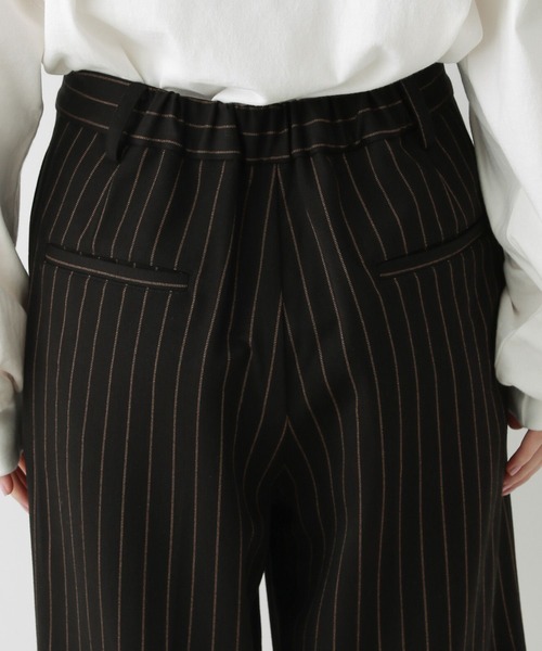 RAGEBLUE（レイジブルー）の「グランパロールアップデザインハーフパンツ/セットアップ対応（スラックス・レディース・ブラウン系/ダークブラウン/ブラック系・FREE）」の19枚目の写真