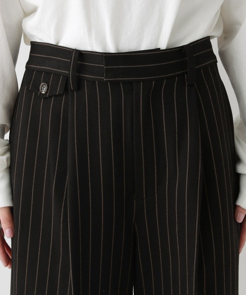 RAGEBLUE（レイジブルー）の「グランパロールアップデザインハーフパンツ/セットアップ対応（スラックス・レディース・ブラウン系/ダークブラウン/ブラック系・FREE）」の21枚目の写真