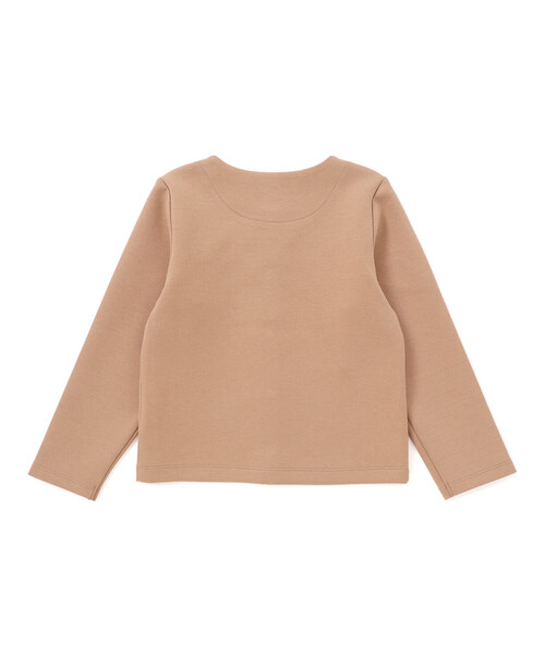 Tartine et Chocolat（タルティーヌエショコラ）の「【お揃い】ポンチリボンカーディガン(100-140cm)（カーディガン/ボレロ・キッズ・ベージュ/ネイビー・140cm/130cm）」の10枚目の写真