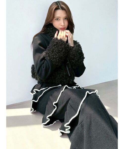 RESEXXY（リゼクシー）の「ポイントフェイクファーブルゾン（ブルゾン