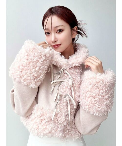 リゼクシー　ポイントフェイクファーブルゾン セール】ポイントフェイクファーブルゾン（ブルゾン）｜RESEXXY