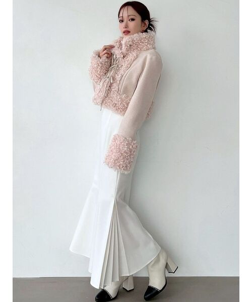 セール】ポイントフェイクファーブルゾン（ブルゾン）｜RESEXXY