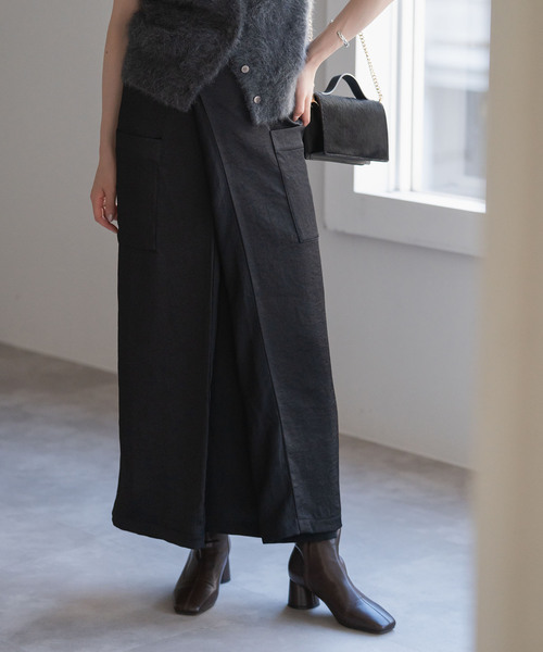 COG THE BIGSMOKE/コグザビッグスモーク MINA DOUBLE WRAP SKIRT