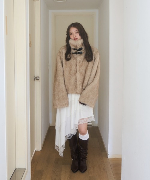 mellowneon ファーコート 2wayベルトファーコート｜MELLOWNEON (メロウネオン) 公式サイト