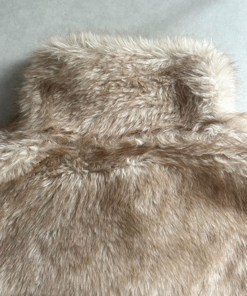 2wayベルトファーコート（その他アウター）｜mellowneon（メロウネオン