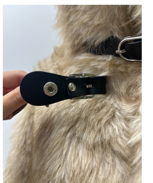 2wayベルトファーコート（その他アウター）｜mellowneon（メロウネオン