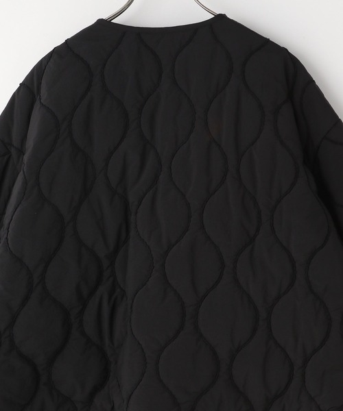 LOWRYS FARM（ローリーズファーム）の「キルティングショートブルゾン 579773（ブルゾン・レディース・グリーン/アイボリー/ブラック・FREE）」の11枚目の写真